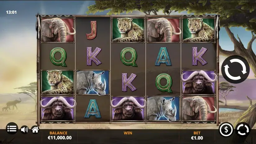 Savanna Roar slot screenshot 1