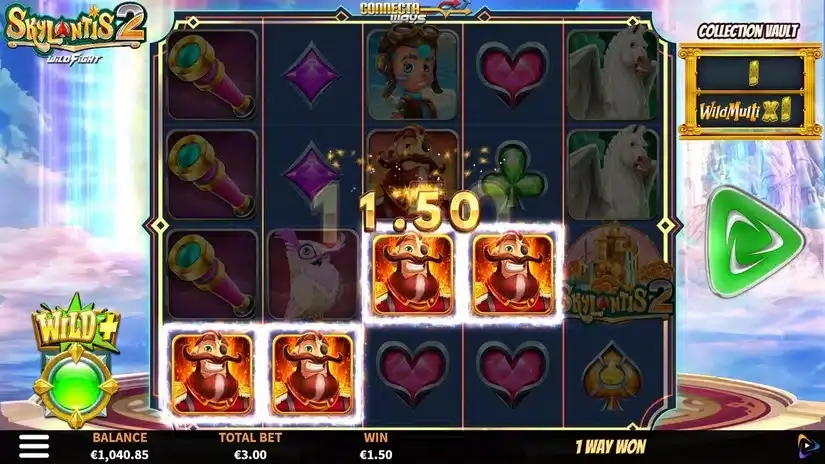 Skylantis 2 Wild Fight slot screenshot 5