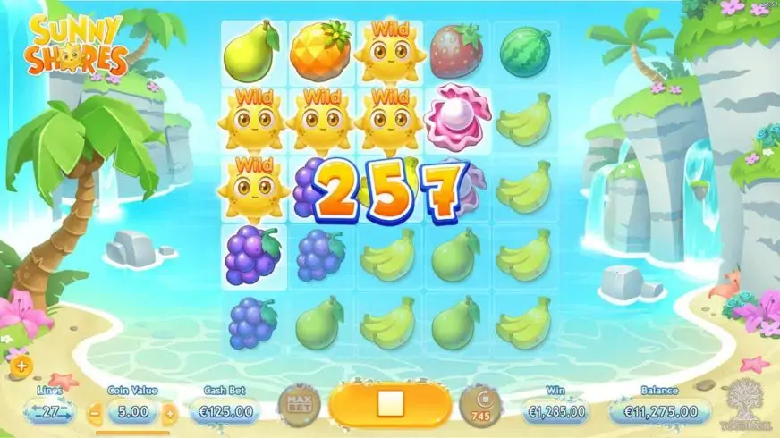 Sunny Shores slot screenshot 3