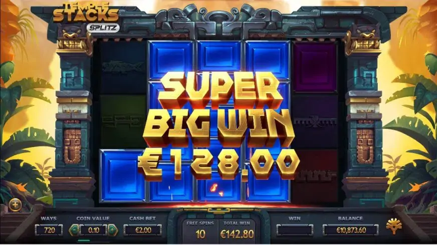 Temple Stacks slot screenshot 6