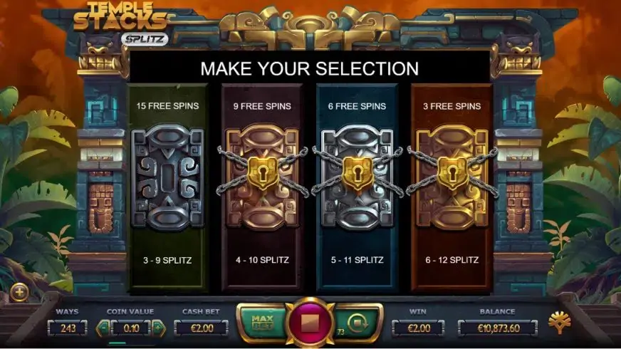 Temple Stacks slot screenshot 3
