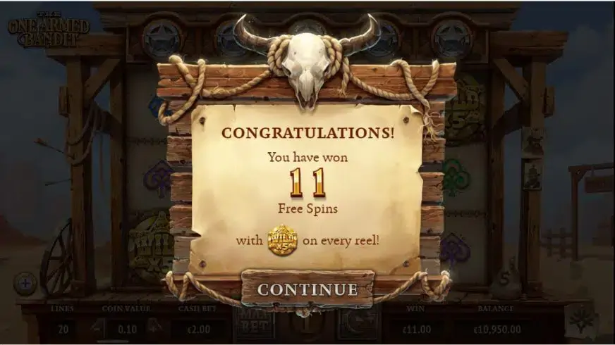 The One Armed Bandit slot screenshot 4