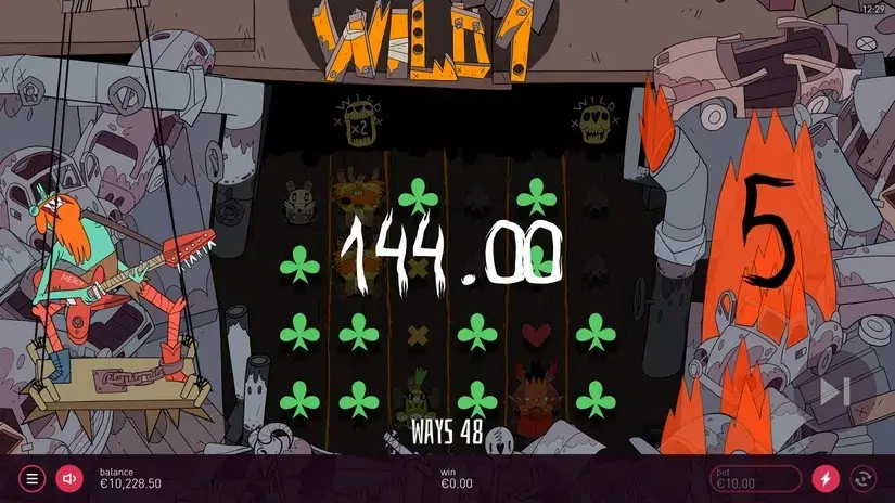 Wild 1 slot screenshot 6