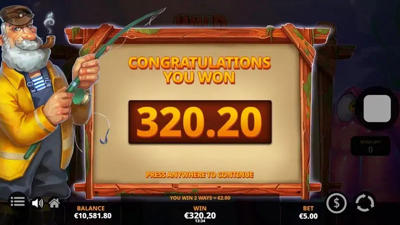 Wild Fishin Wild Ways slot screenshot 6