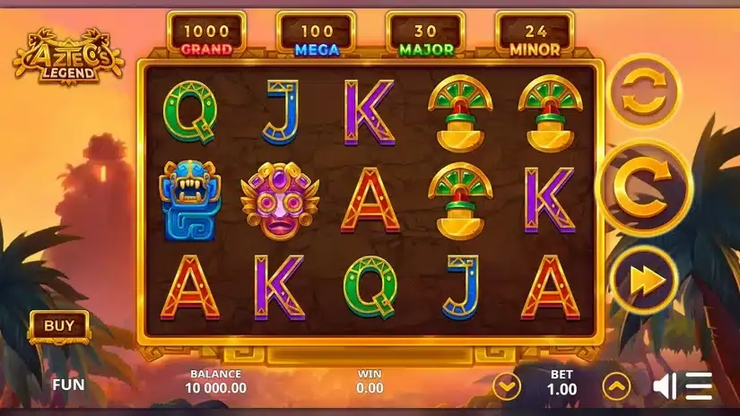 Aztec’s Legend slot screenshot 1