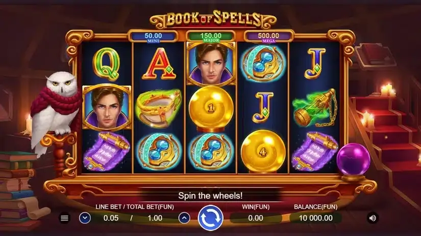 Book Of Spells slot screenshot 