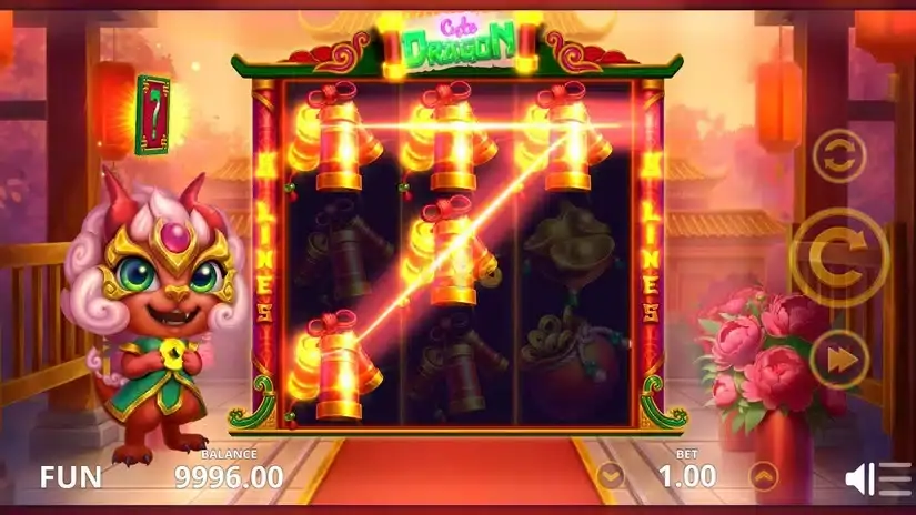 Cute Dragon slot screenshot 2