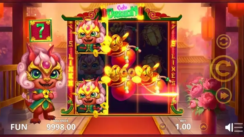 Cute Dragon slot screenshot 4