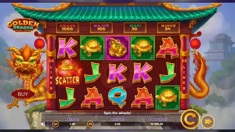 Golden Dragon slot screenshot 1