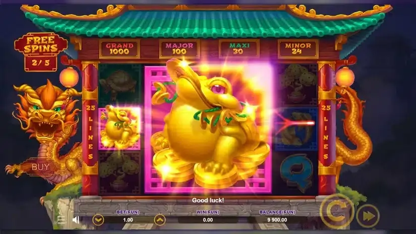 Golden Dragon slot screenshot 3