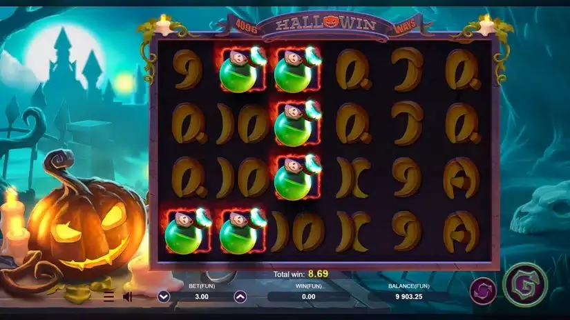 HalloWin slot screenshot 4