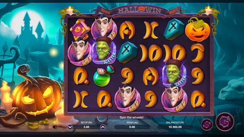 HalloWin slot screenshot 1