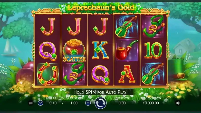 Leprechaun’s Gold slot screenshot 1