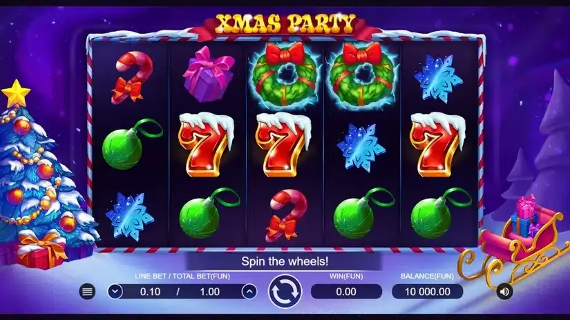 Xmas Party slot screenshot 1